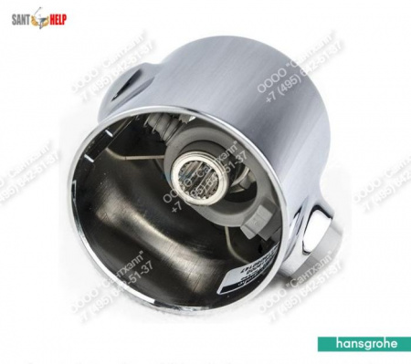 Рукоятка термостатического смесителя Ecostat, цвет хром/серый Hansgrohe 96618000
